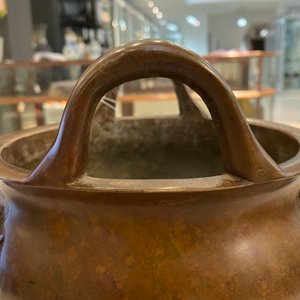 Un brûle-parfum en bronze pour le marché islamique, marque de Xuande, 17/18ème — photo 13