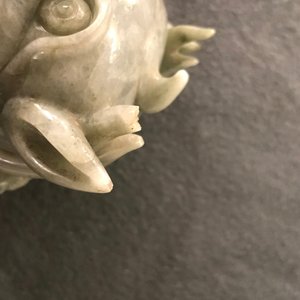 Un brûle-parfum en jadéite en forme de luduan, Chine, 19ème — photo 10