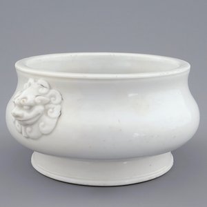 Un brûle-parfum en porcelaine blanc de Chine, Kangxi — photo 7