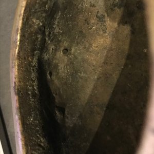 Un brûle-parfum quadrilobe en bronze tâché d'or, Chine, marque de Fei Ge, 17/18ème — photo 11