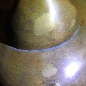 Un brûle-parfum quadrilobe en bronze tâché d'or, Chine, marque de Fei Ge, 17/18ème — photo 19