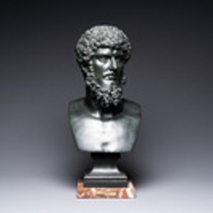 Un buste de Marc Aurèle en bronze d'après les antiques, 19ème — photo 2