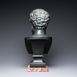 Un buste de Marc Aurèle en bronze d'après les antiques, 19ème — photo 4