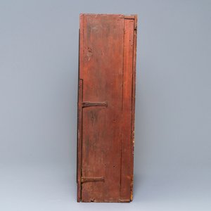 Un cabinet à monstrance en bois et polychromie, Espagne, 17ème — photo 5