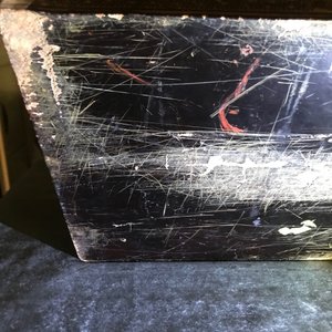 Un cabinet et une boîte de forme rectangulaire en laque doré, Canton, Chine, 19ème — photo 34