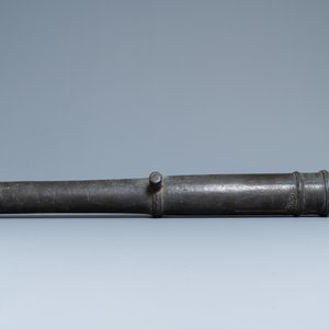 Un canon en bronze à inscription, Chine, 19ème — photo 3