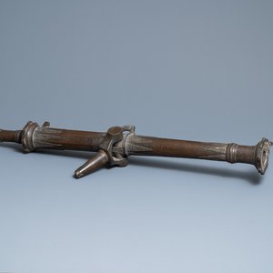 Un canon portable de type 'Lantaka' en bronze, Indonésie ou Malaisie, 17/18ème — photo 1
