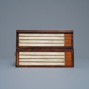 Un coffret nécessaire de lettré d'un peintre ou calligraphe, Chine, 19ème — photo 19