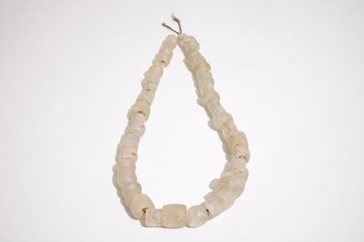 Un collier précolombien en cristal de roche, culture Tairona, Colombie, 15/10ème av. J.‑C.