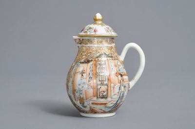 Un cremier en porcelaine de Chine famille rose, Yongzheng