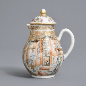 Un cremier en porcelaine de Chine famille rose, Yongzheng — photo 1