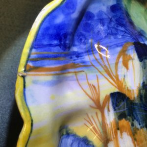 Un crespina en majolique italienne, atelier d'Andrea Negroponte, Casteldurante, 2ème moitié du 16ème — photo 7
