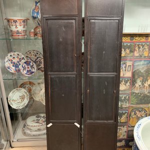 Un écran en bois incrusté de nacre à peintures sur soie, Chine, 19ème — photo 44