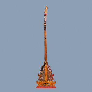 Un écran en bois sculpté et doré pour le marché Straits ou Peranakan, 19ème — photo 4
