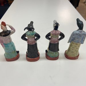 Un ensemble complet des douze animaux du zodiaque en porcelaine de Chine famille rose, marque de Hongxian, République — photo 34
