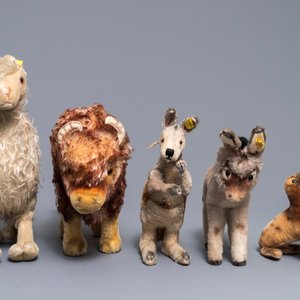 Un ensemble d'animaux en peluche de Steiff, deuxième moitié du 20ème — photo 3