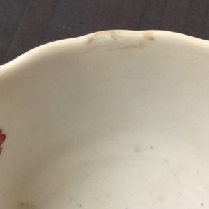 Un ensemble de 5 tasses et 3 soucoupes à décor "feuille de tabac" en porcelaine de Chine famille rose, Qianlong, 18ème — photo 27
