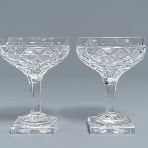 Un ensemble de 50 verres en cristal Val-Saint-Lambert, 20ème — photo 6