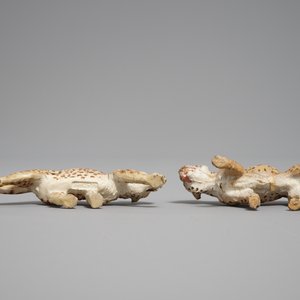 Un ensemble de modèles d'animaux en elastolin et lineol, Hausser, Allemagne, 1ère moitié du 20ème — photo 28