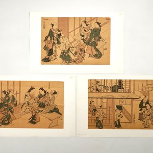 Un ensemble de treize estampes japonaises — photo 11