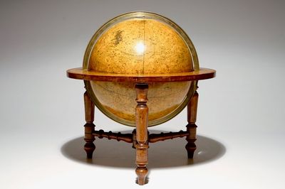 Un globe céleste, George Frederick Cruchley, Londres, Angleterre, 3ème quart du 19ème