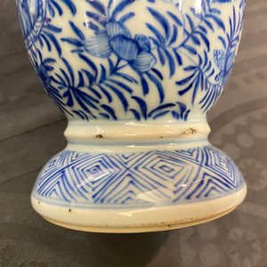Un gobelet couvert en porcelaine de Chine en bleu et blanc, Kangxi — photo 8