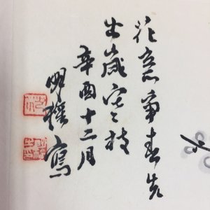 Un grand album chinois de peintures de branches fleuries, 19/20ème — photo 21