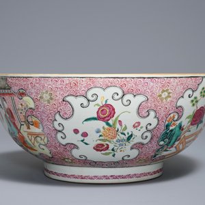 Un grand bol en porcelaine de Chine famille rose, Yongzheng — photo 2