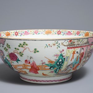 Un grand bol en porcelaine de Chine famille rose, Yongzheng — photo 7