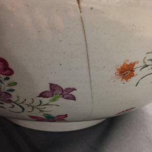 Un grand bol profond en porcelaine de Chine famille rose, Qianlong, 18ème — photo 13