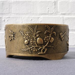 Un grand brûle-parfum en bronze dans le style de Hu Wenming, marque de Xuande, Chine, 19ème — photo 9