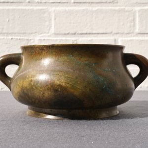 Un grand brûle-parfum en bronze, marque de Xuande, Chine, 18ème — photo 10