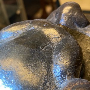 Un grand brûle-parfum en forme de lion en bronze, Chine, Ming — photo 22