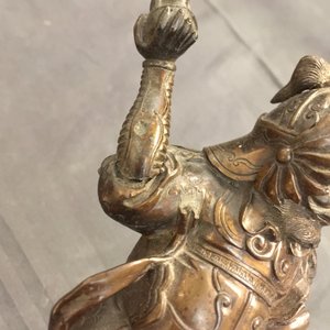 Un grand brûle-parfum sur socle en bronze, Japon, Edo ou Meiji, 19ème — photo 11