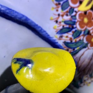 Un grand groupe d'une vache et trayeuse en faïence polychrome de Delft, 18ème — photo 13
