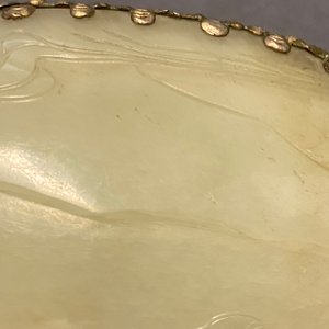 Un grand miroir en jade et argent, Qing — photo 23