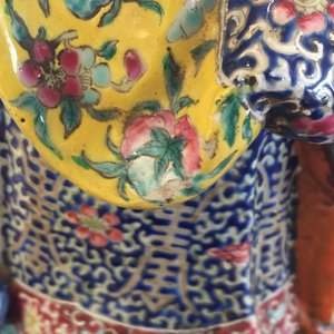 Un grand modèle de Shou Lao en porcelaine de Chine famille rose, 19ème — photo 25