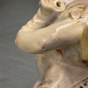 Un grand modèle d'un éléphant en porcelaine de Chine famille rose, 19ème — photo 21