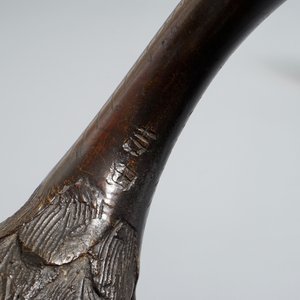 Un grand modèle d'une grue en bronze, Japon, Edo/Meiji, 18/19ème — photo 8