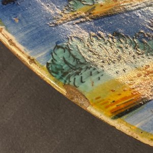 Un grand plat en majolique italienne à décor de Jérôme de Stridon, Urbino ou Venise, milieu du 16ème — photo 18