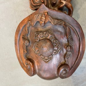 Un grand scèptre ruyi en bois sculpté, Chine, 19ème — photo 13