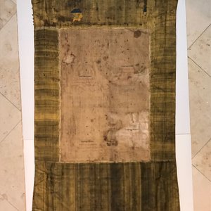 Un grand thangka à décor de trois arhats, Sino-Tibet, 18ème — photo 11