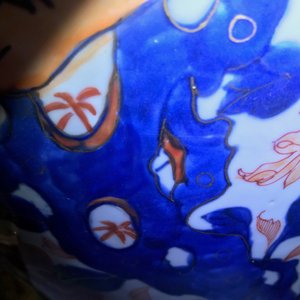 Un grand vase couvert en porcelaine de Chine de style Imari, Kangxi — photo 18