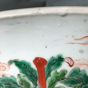 Un grand vase de forme yenyen en porcelaine de Chine famille verte, Kangxi — photo 20