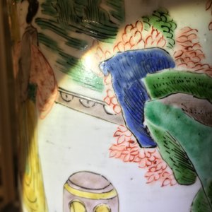 Un grand vase de forme yenyen en porcelaine de Chine famille verte, Kangxi — photo 7