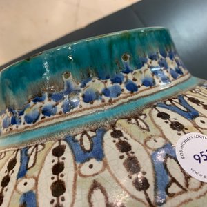 Un grand vase en céramique polychrome, Maroc ou Tunésie, vers 1900 — photo 13