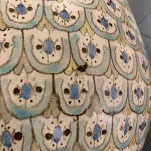 Un grand vase en céramique polychrome, Maroc ou Tunésie, vers 1900 — photo 17