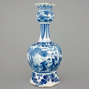 Un grand vase en faïence de Delft au decor d'une chinoiserie, ca. 1700 — photo 1