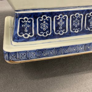 Un grand vase en porcelaine de Chine en bleu et blanc à décor des 'Sept sages dans la forêt de bambou', Qianlong — photo 26