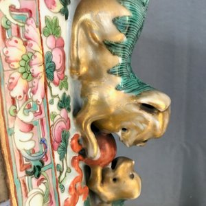 Un grand vase en porcelaine de Chine famille rose, 19ème — photo 29